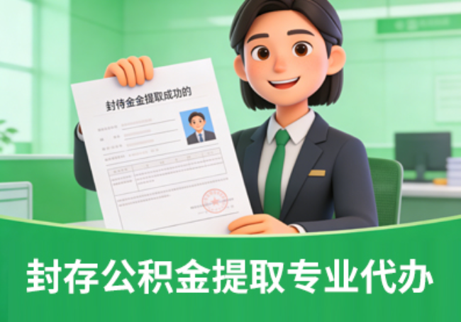 莱芜封存公积金代办提取